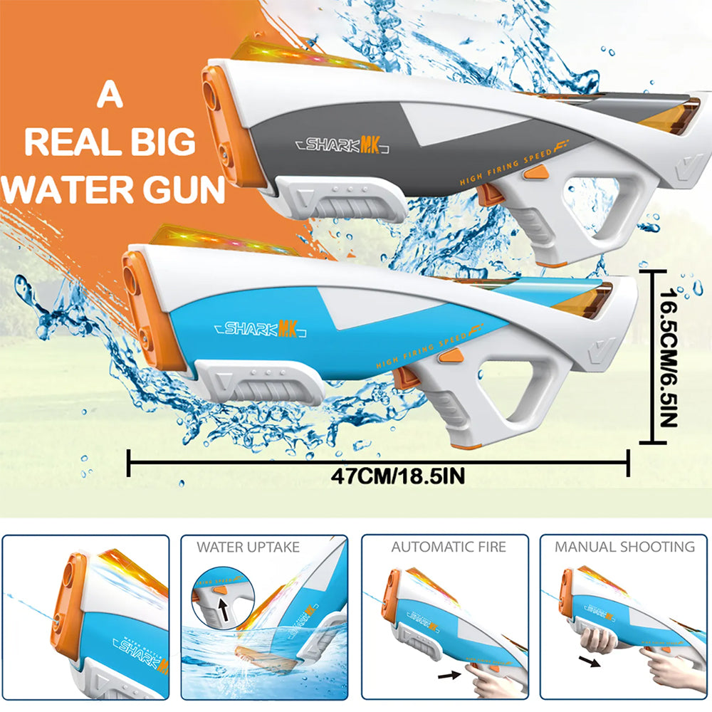 Elektrisk Vandpistol – SHARK MK - Automatisk Action med Stil