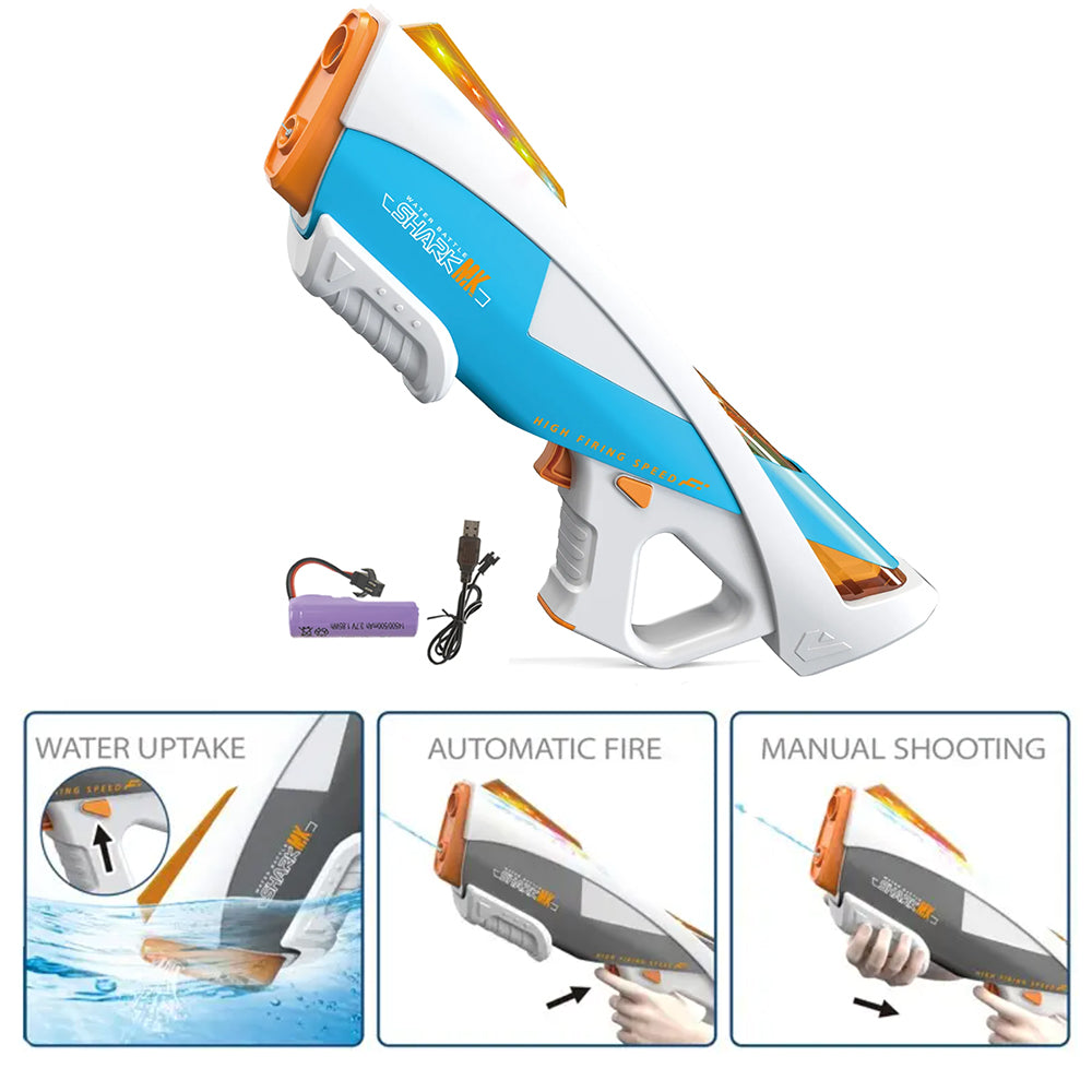 Elektrisk Vandpistol – SHARK MK - Automatisk Action med Stil