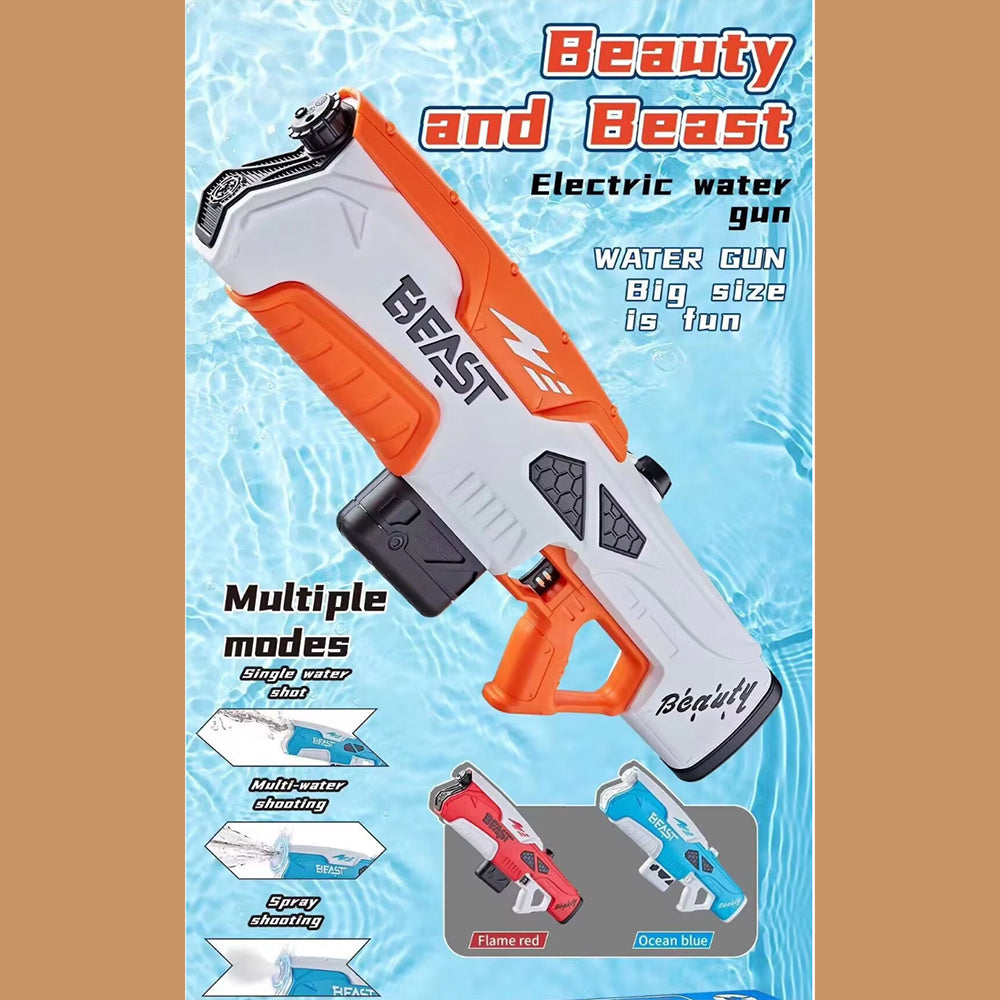 Elektrisk Vandpistol – BEAST Beauty – Kraftfuld Vandaction i Mega-størrelse!