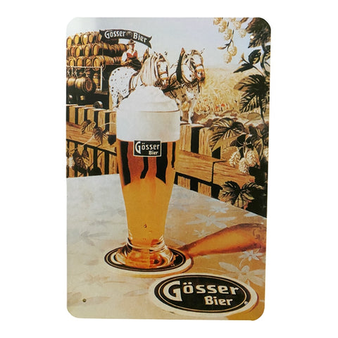 Metalskilt - Bier
