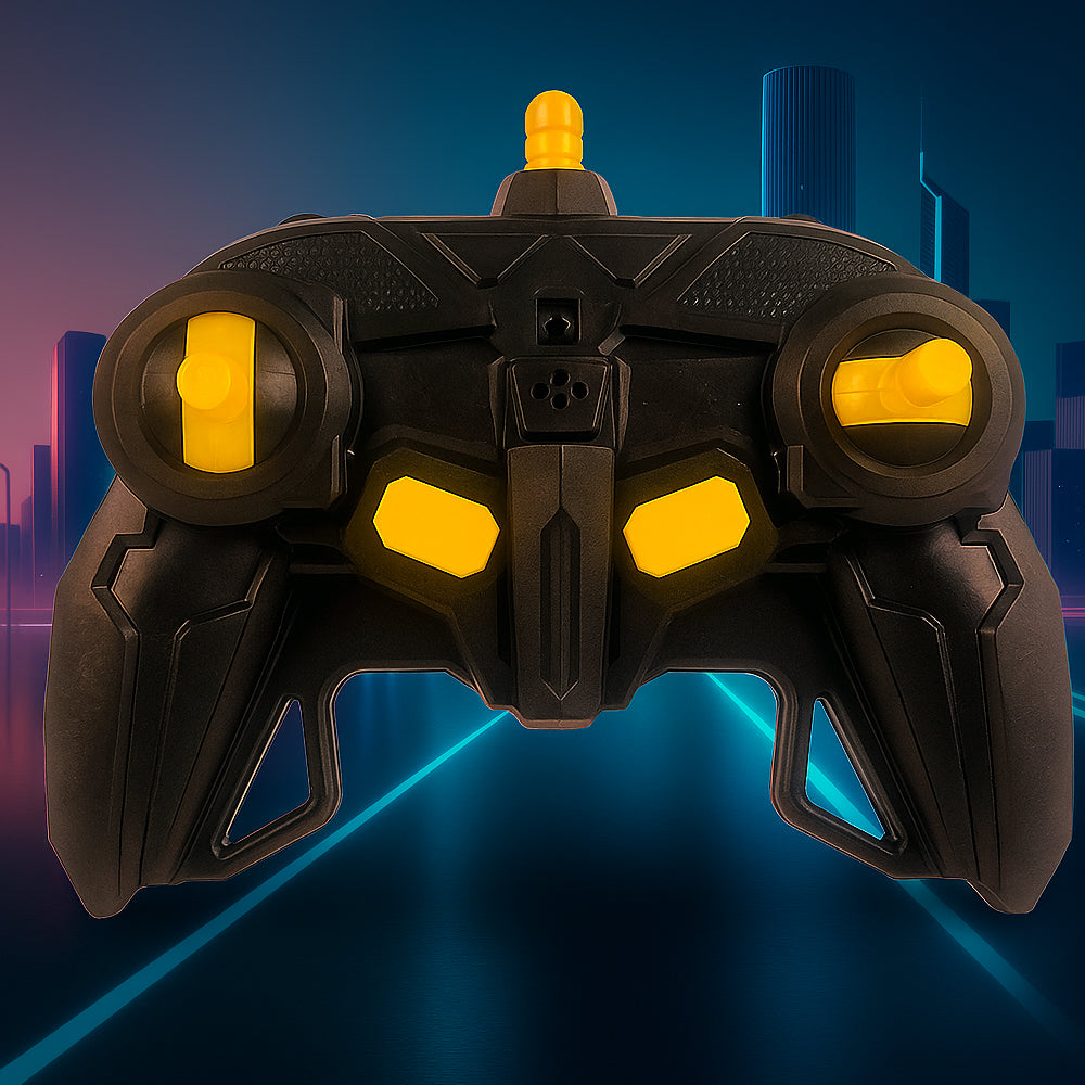 Fjernstyret Transformer Bil med Lyd- og Lyseffekter