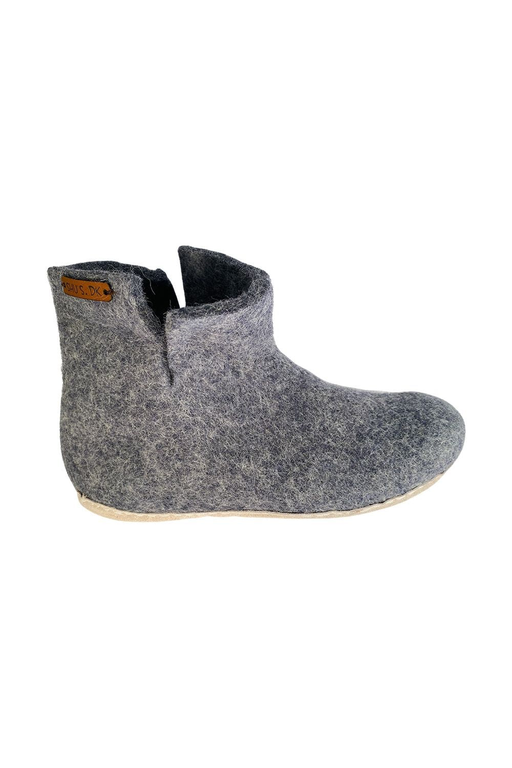 Uldstøvle (100% ren uld) - Model Denim m/sål i skind