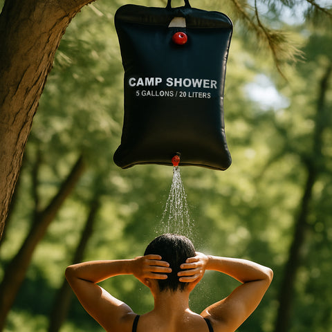 Camp Shower - solbruser
