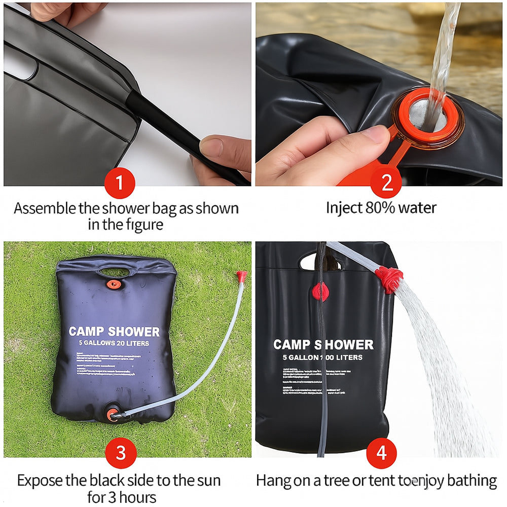 Camp Shower - solbruser