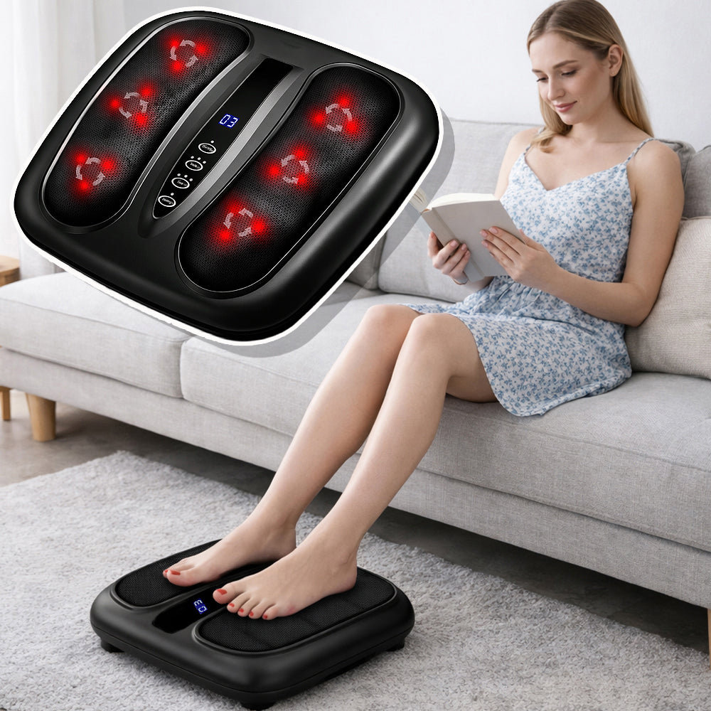 Fodmassage med roterende massage og varmeterapi