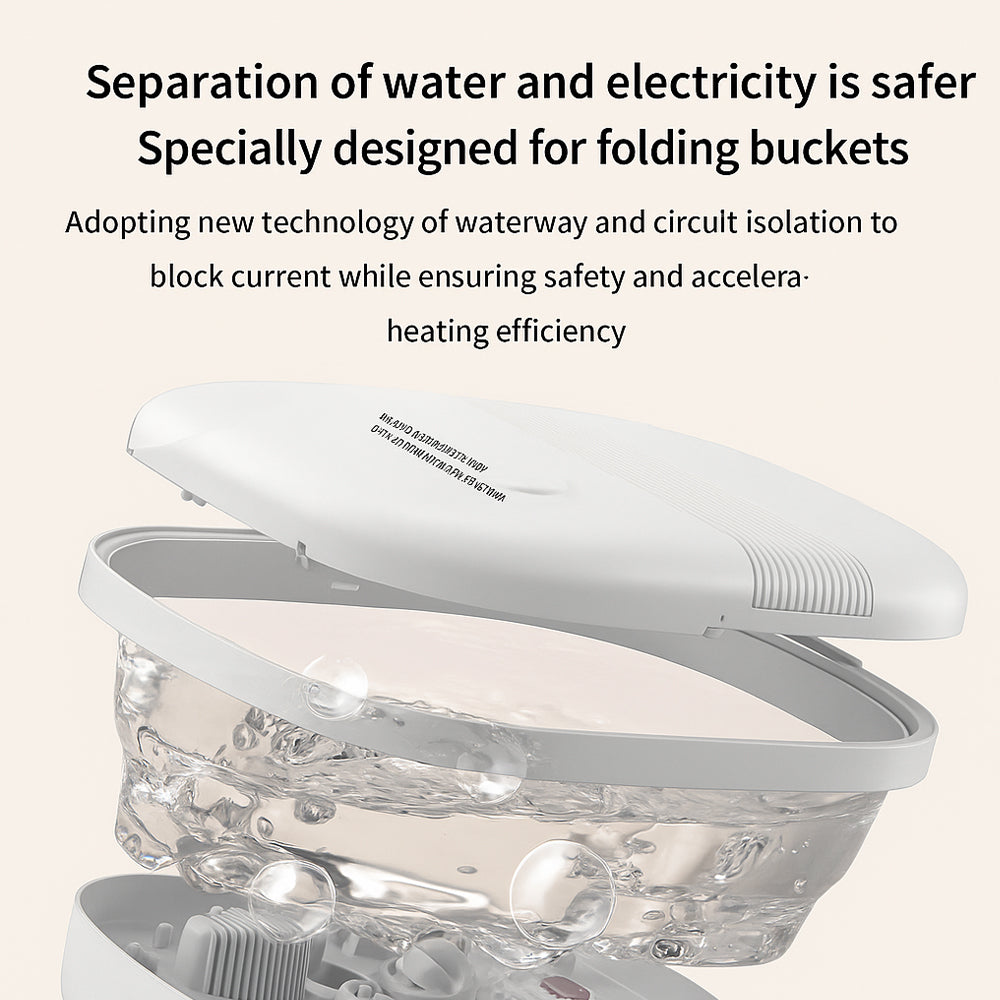 Foldbart Fodspa – Kraftig varme og dyb massage