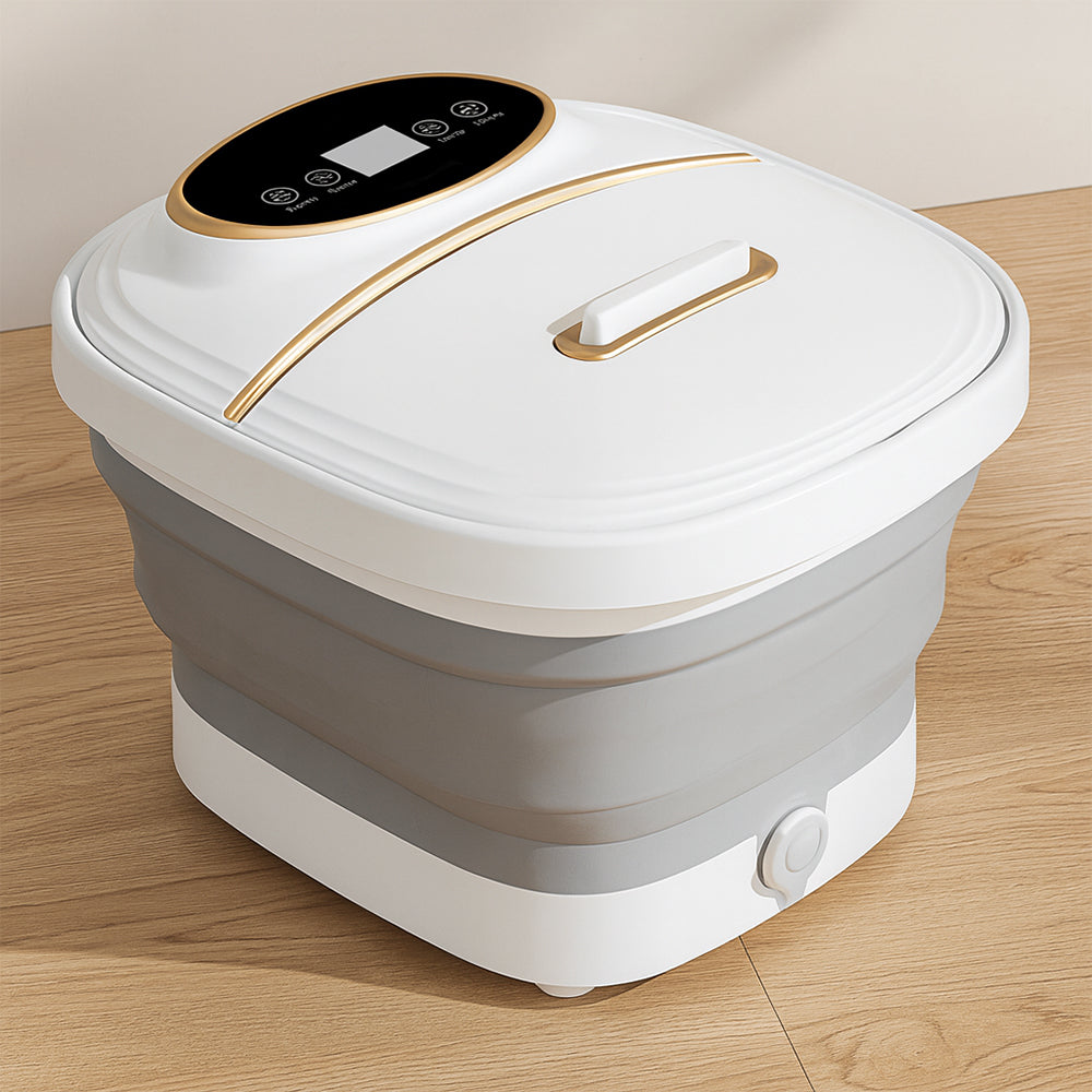 Foldbart Fodspa – med varme og 6 massagehoveder for dyb massage