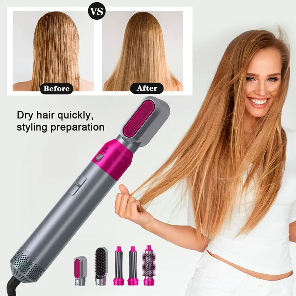 Hot Air Styler 5-i-1 -style dit hår som en professionel-