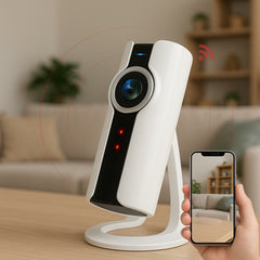 WiFi IP Overvågningskamera med 360° visning og 2-vejs lyd