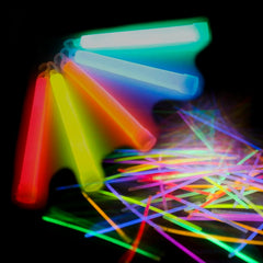 Knæklys 1 stk. 17 x 130 mm - blå, orange, grøn, rød, pink eller gul