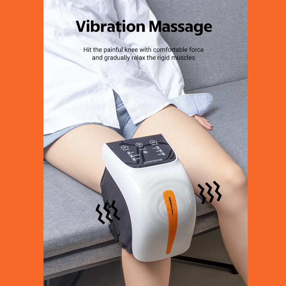 Knæ Massager + infrarød lindring -Digital Skærm-
