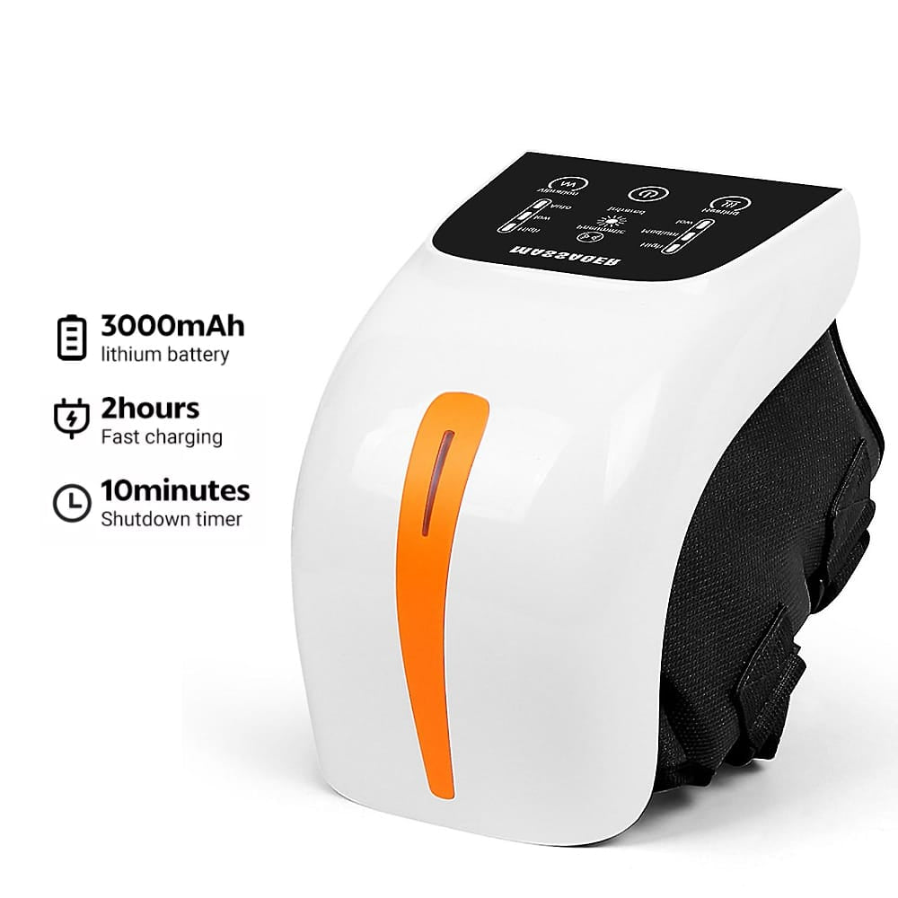 Knæ Massager + infrarød lindring -Digital Skærm-