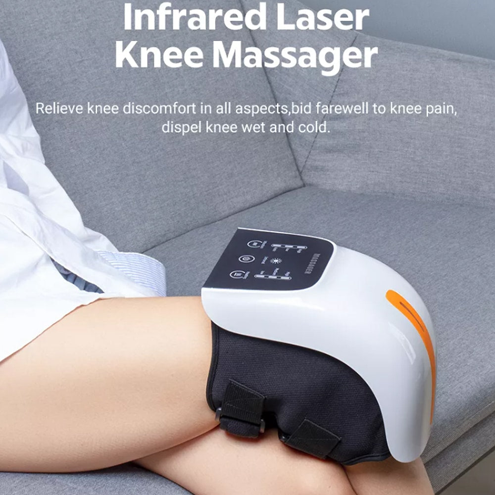 Knæ Massager + infrarød lindring -Digital Skærm-