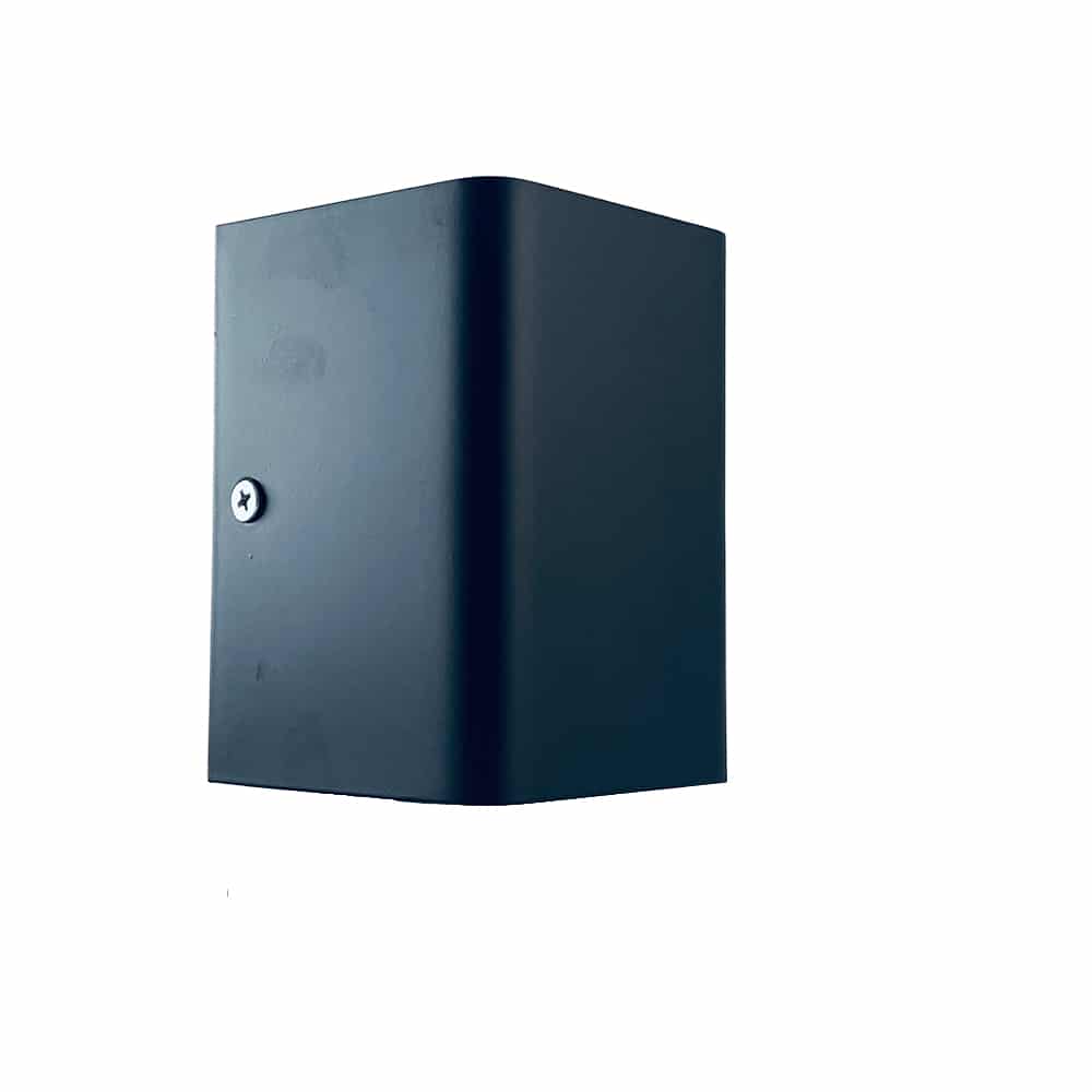 LED-Væglampe (up- downlight) - farvet og hvidt lys - inkl. fjernbetjening -