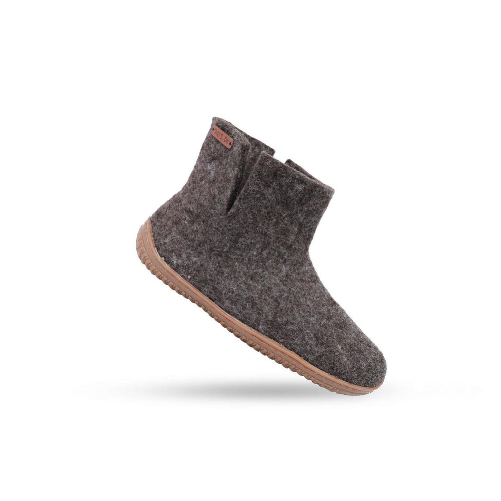 Uldstøvle (100% ren uld) m/Gummisål  - Dansk Design fra SHUS