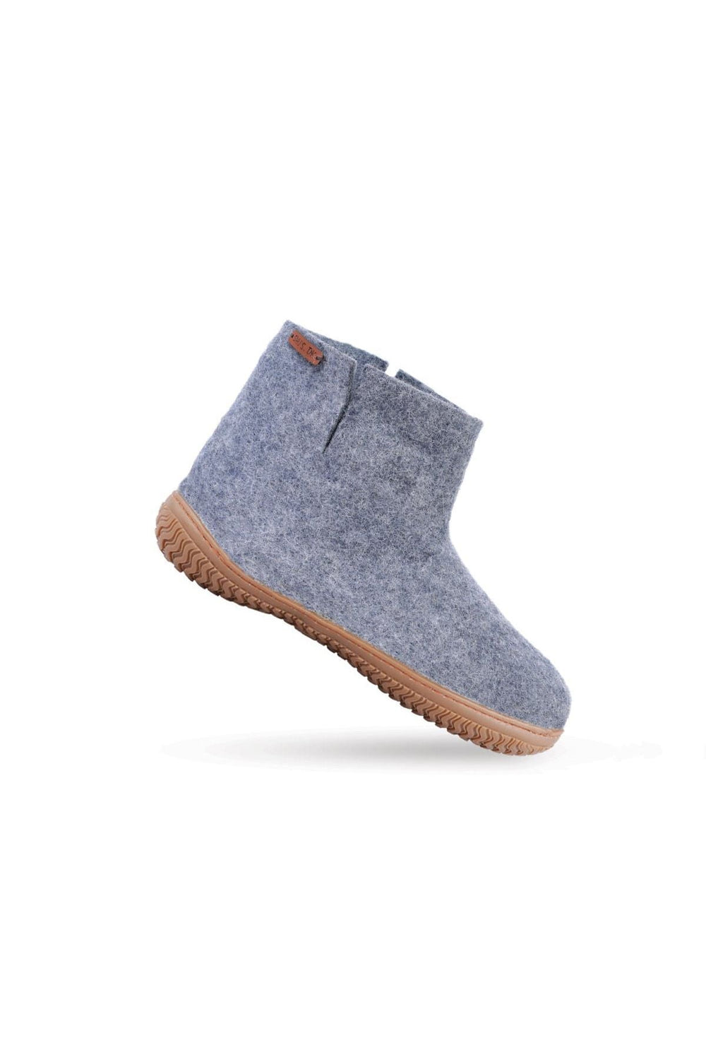 Filtstøvle (100% ren uld) - Model Denim m/Gummisål