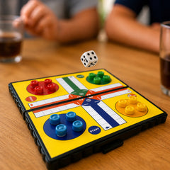 Ludo Rejsespil - med magnet brikker