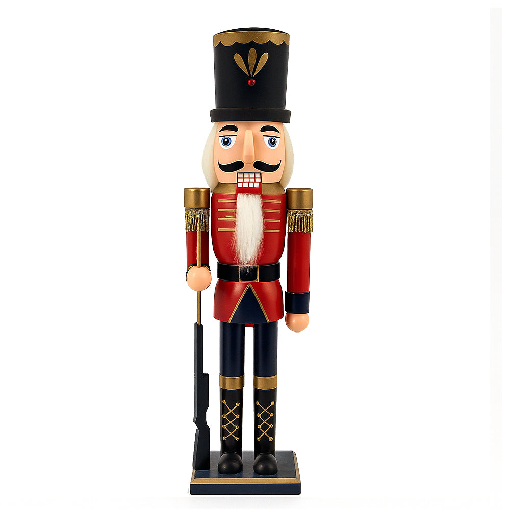 Nøddeknækker figurer i Træ  - 60 cm - 4 forskellige figurer -