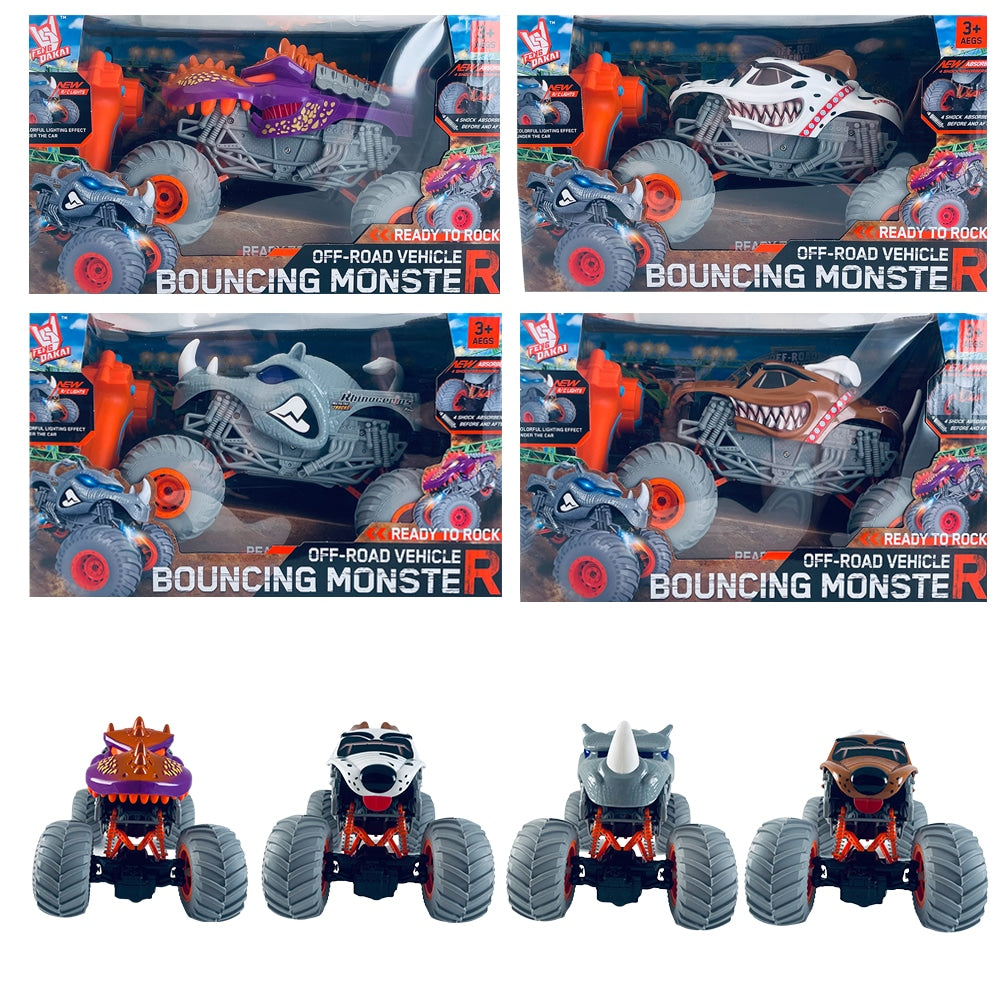 Monster Truck Fjernstyret bil - flere forskellige modeller -