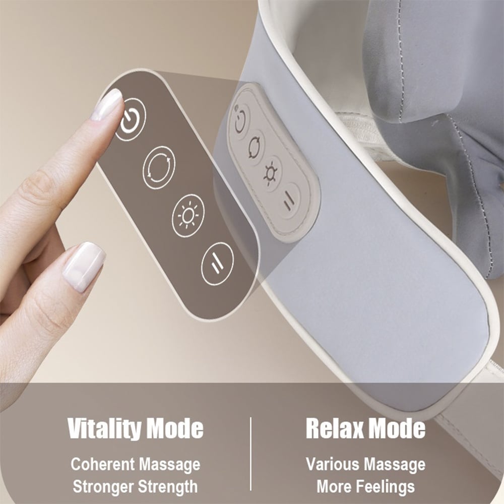 Nakkemassage m/shiatsu-massage og varme