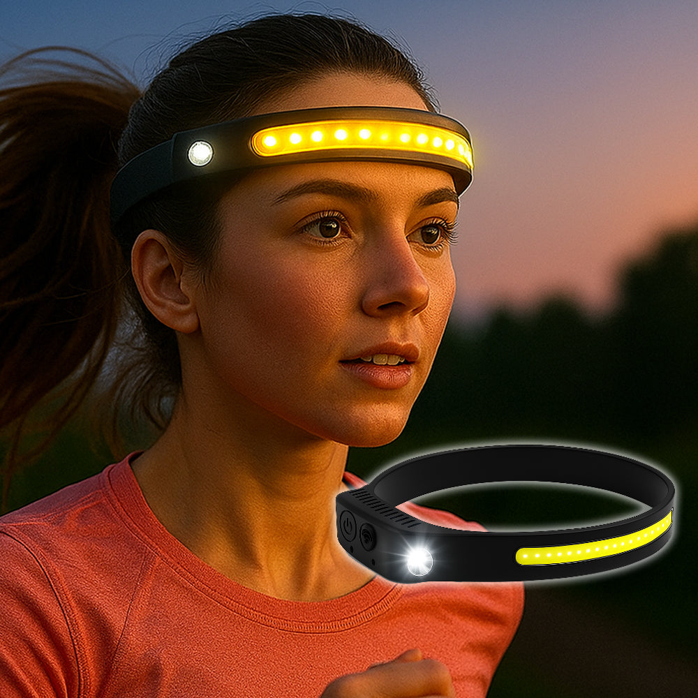 Pandelampe m/COB lys - 330 lumen, vandafvisende - 5 lysfunktioner