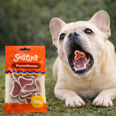 Småland Porterhouse 60g (godbidder til hunde)