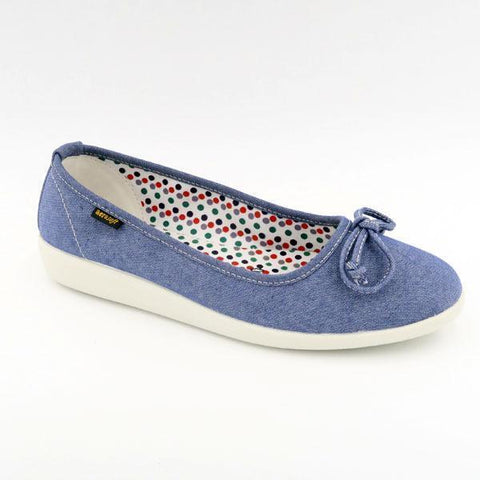 Ballerina Aerosoft model Denim-Blue