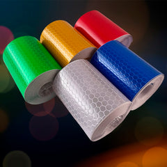 Reflekstape 5 cm. x 3 meter (Fås i flere forskellige farver)