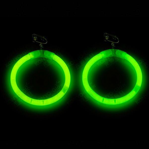 Øreringe - Selvlysende glow stick