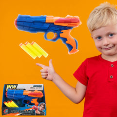 Softgun med 3 stk. Skum Pile