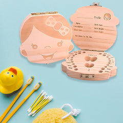 Tandæske til Børn Pige/Dreng (til opbevaring af mælketænder)