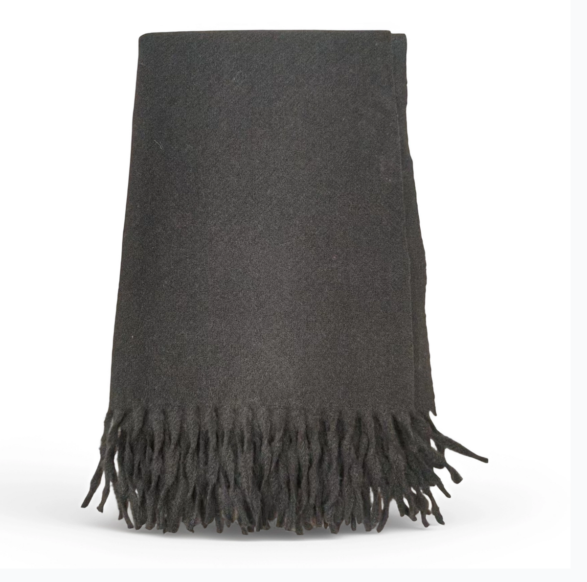 Elegant Halstørklæde med Frynser – Flere Smukke Farver – 65 x 180 cm  – 230 g.