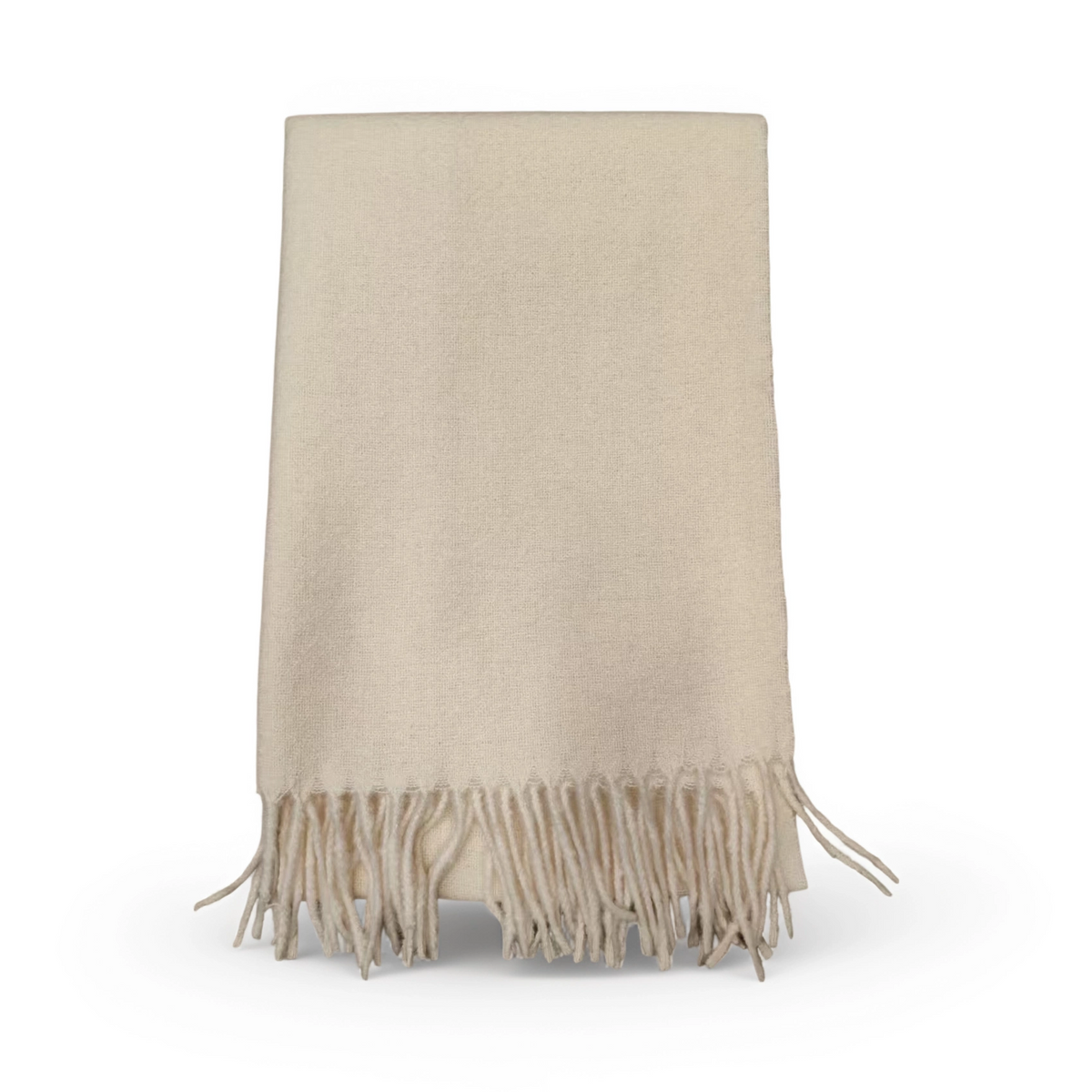Elegant Halstørklæde med Frynser – Flere Smukke Farver – 65 x 180 cm  – 230 g.