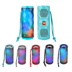 Bluetooth Højttaler 5W med seje LED lyseffekter og dobbelt bas