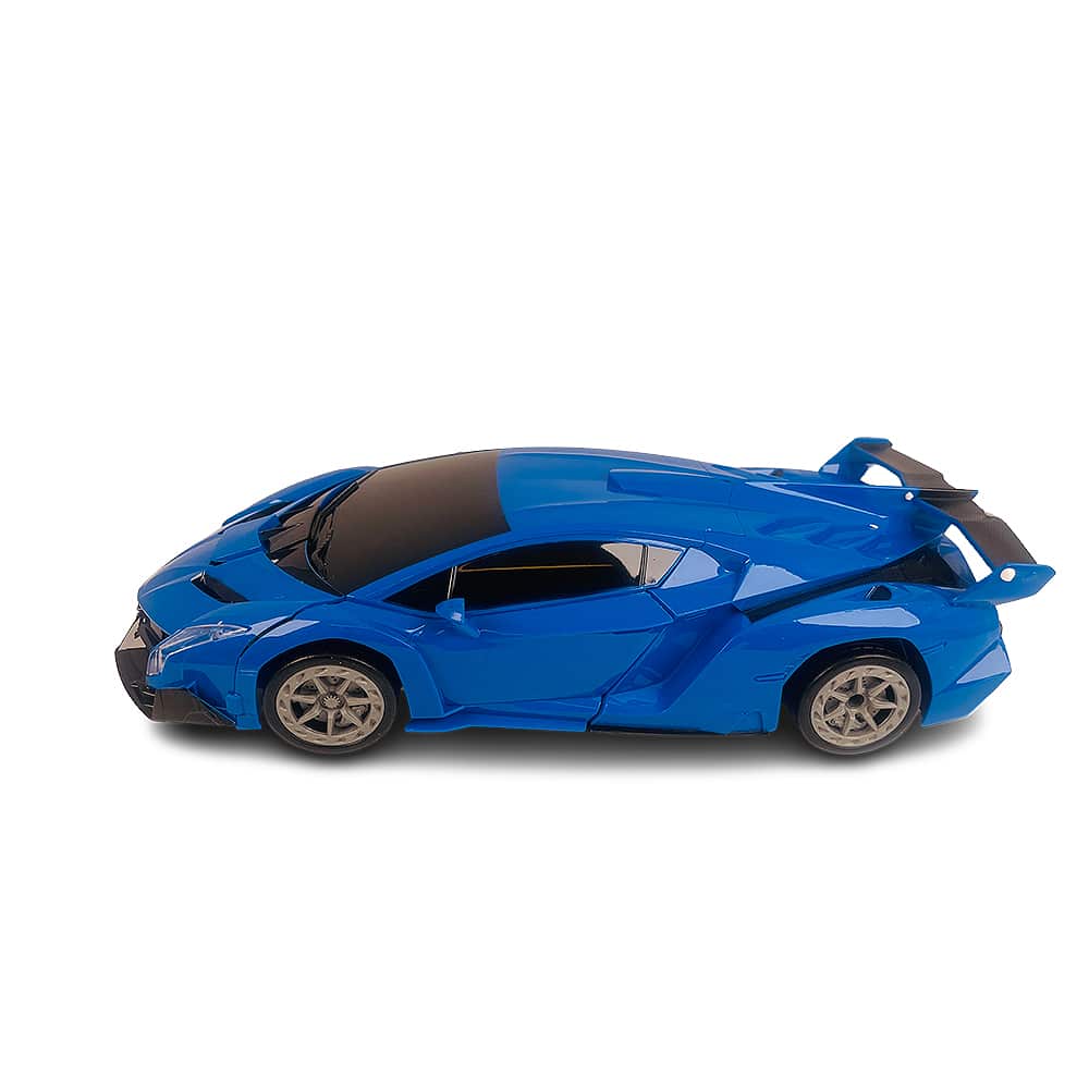 Fjernstyret Transformer Bil med Lyd- og Lyseffekter