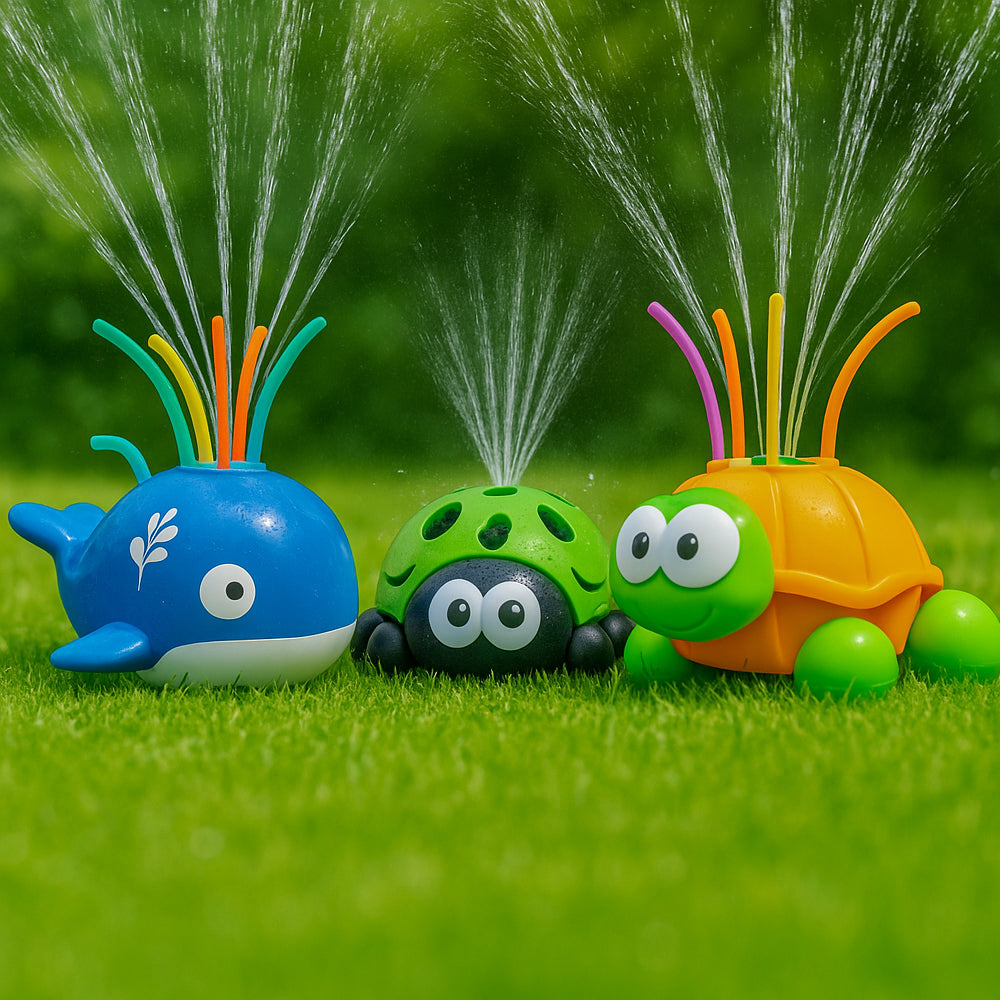 Vandspreder til Børn - Hval, Skildpadde eller Mariehøne