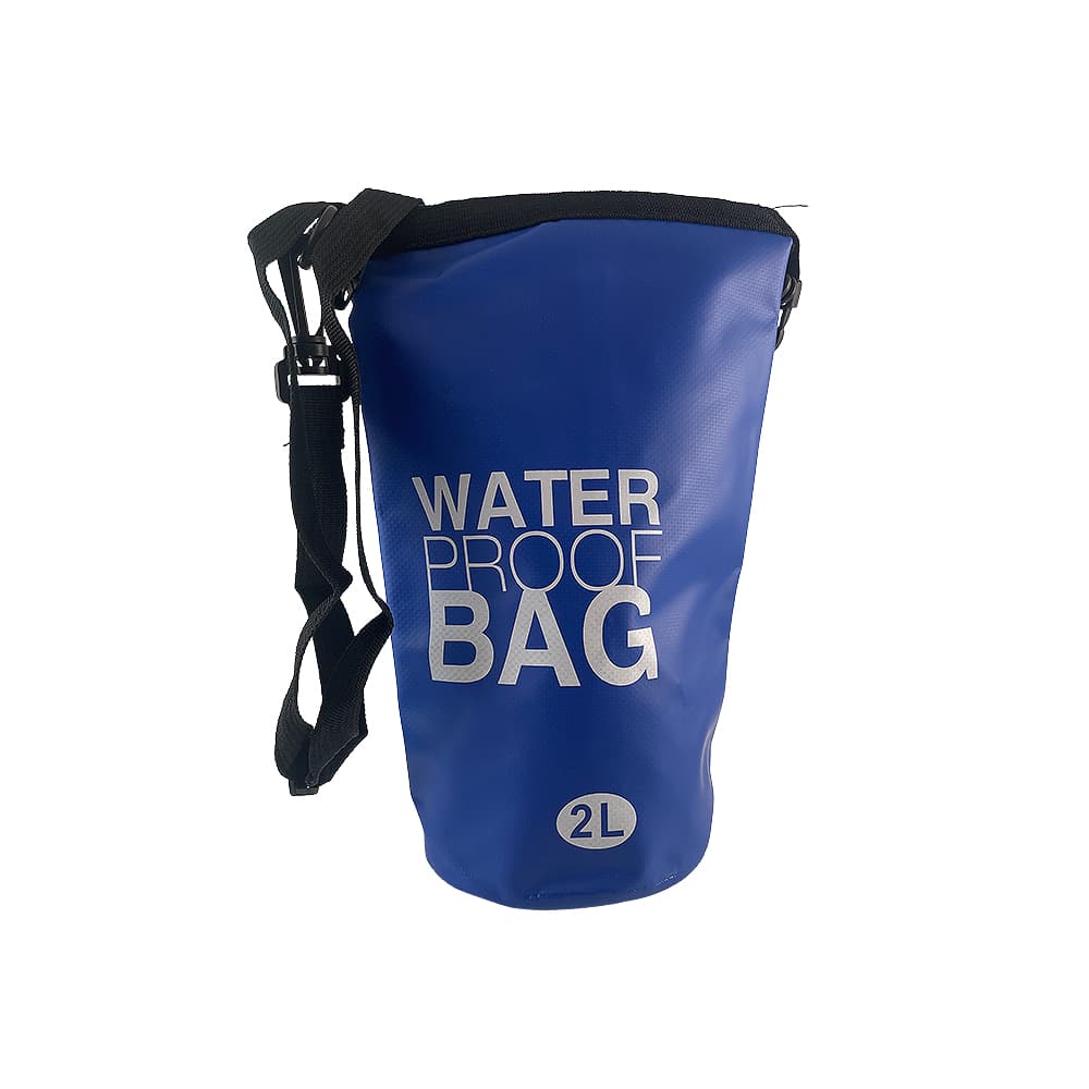 Dry bag 2 liter - Vandtæt taske - flere friske farver -