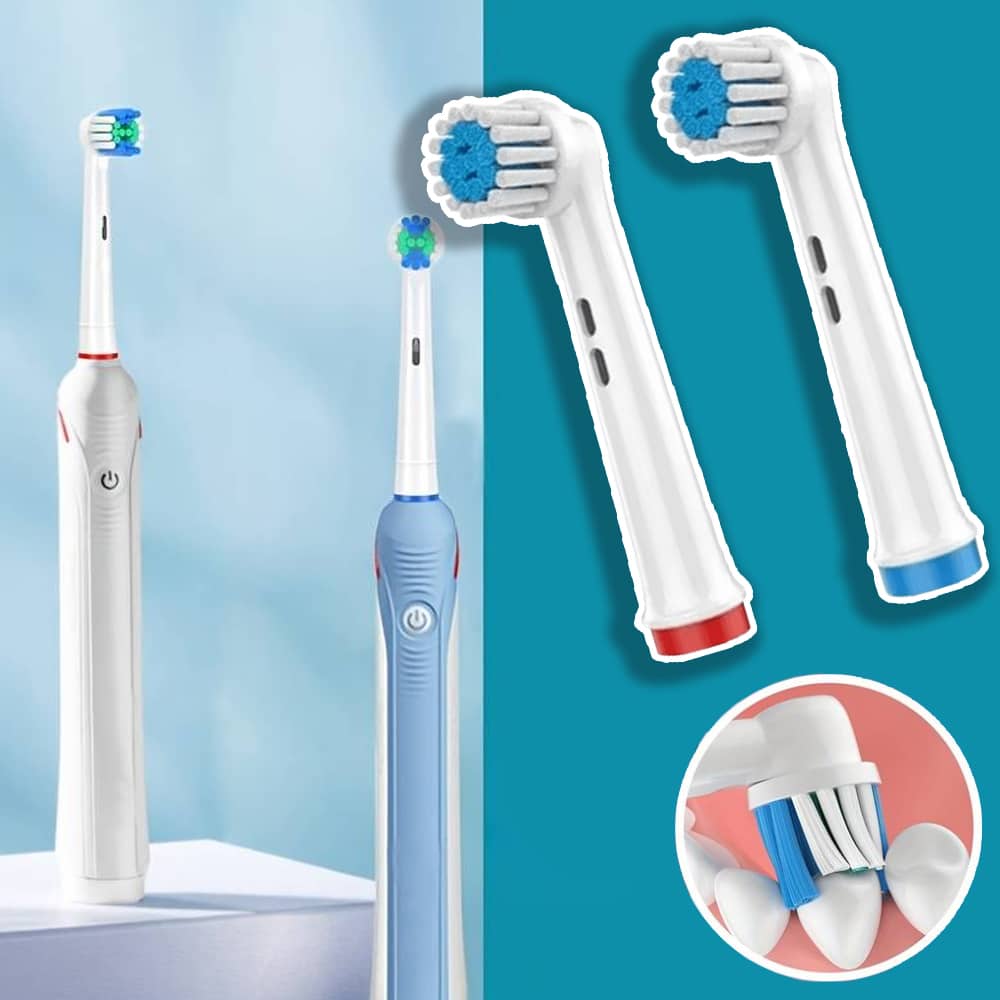 Billede af 4 stk. tandbørstehoveder til Oral-B
