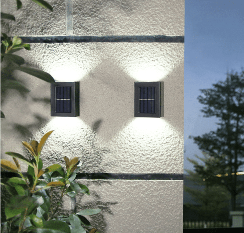 LED-solcelle Væglampe (up- downlight)