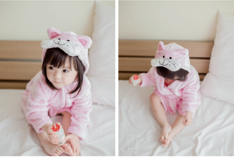 Bathrobe baby pajamas home clothes 9