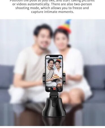 Custom Logo Apai Genie 360 Rotation Auto Face Object Tracking Selfie Stick Smart Shooting Camera Phone Holder 1