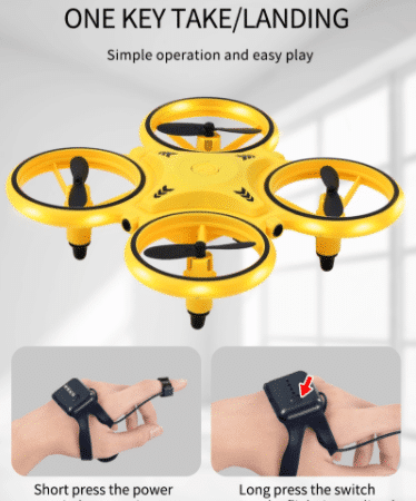Hand Control Drone 10