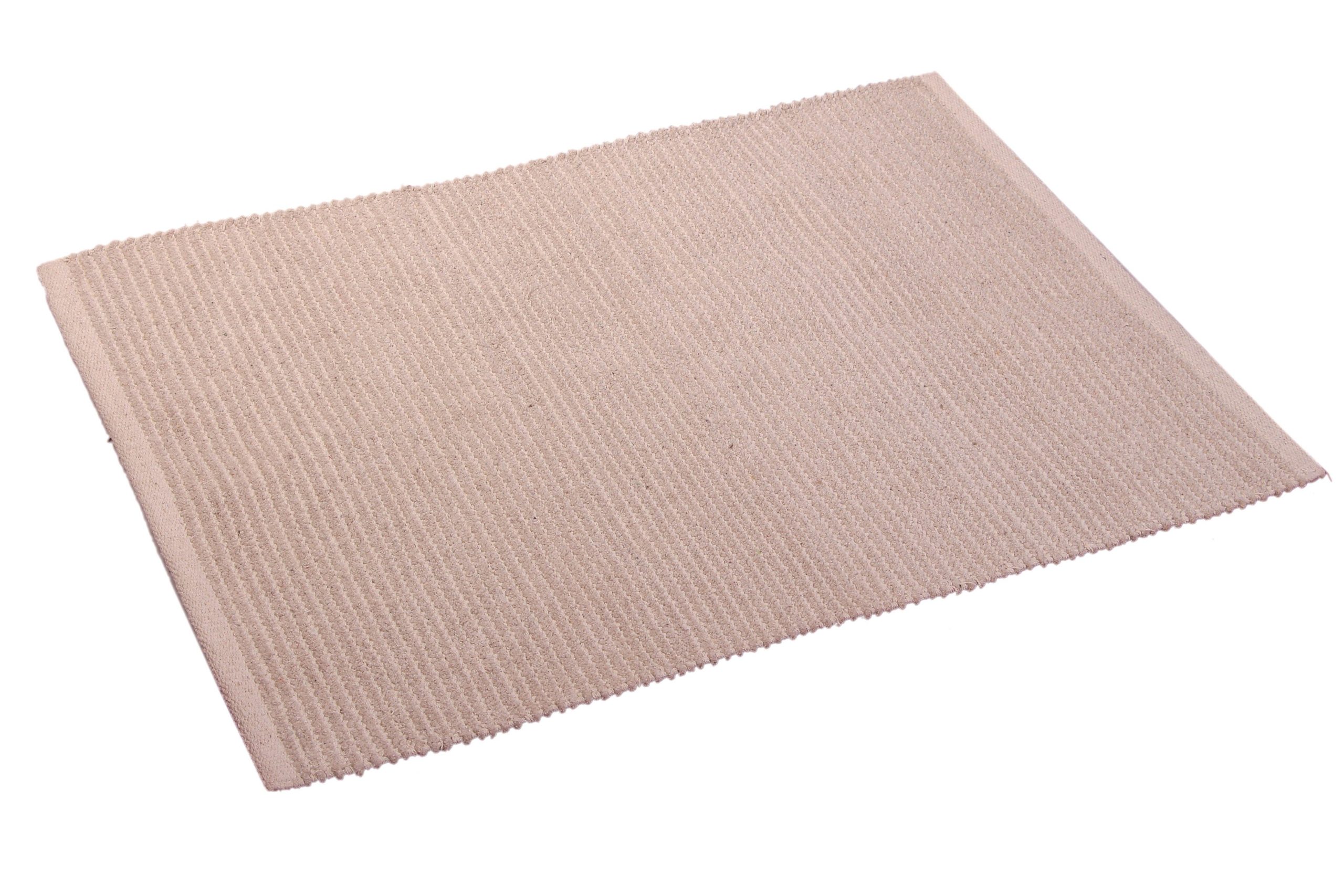 7: Tæppe - Shanil - 60x90 cm. 100% bomuld (fås i 3 forskellige farver)