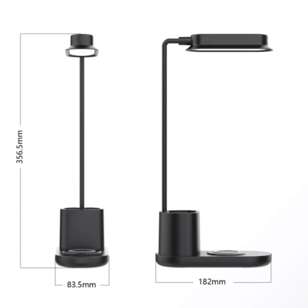 Led Multi Function Mobile Phone Wireless Charging Desk Lamp Bedroom Table Lamp Induction Night Light 9