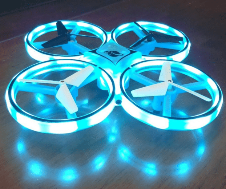 Drone håndstyret Quadcopter (Gyro & LED)