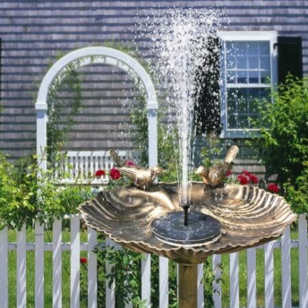 Solar Powered Water Fountain 6