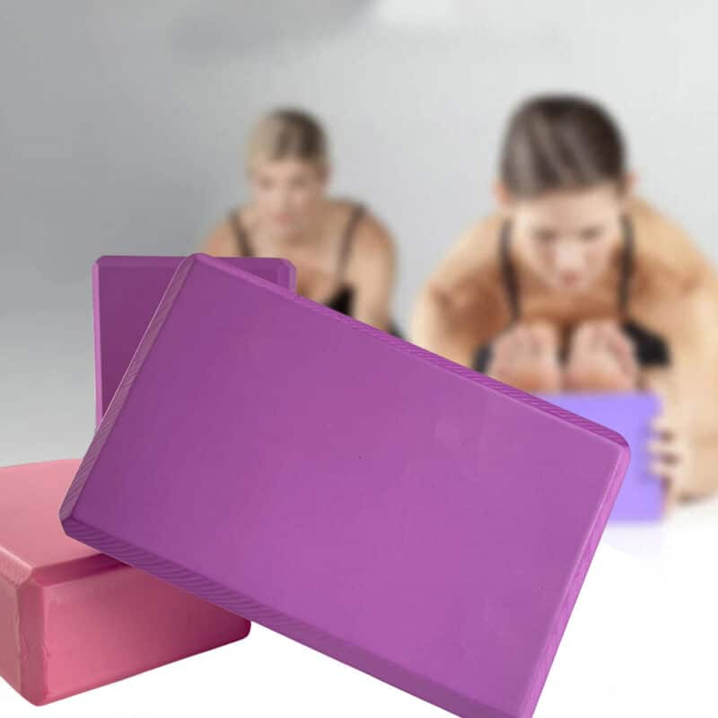 Yoga block m/afrundede kanter og hjørner for bedre komfort