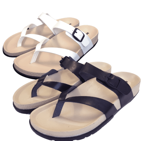 Sandaler Aerosoft Soft Unisex - hvid eller sort