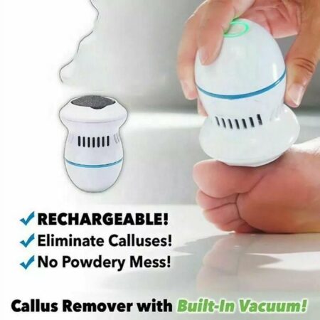 electric dust cleaning rechargeable foot remover 12