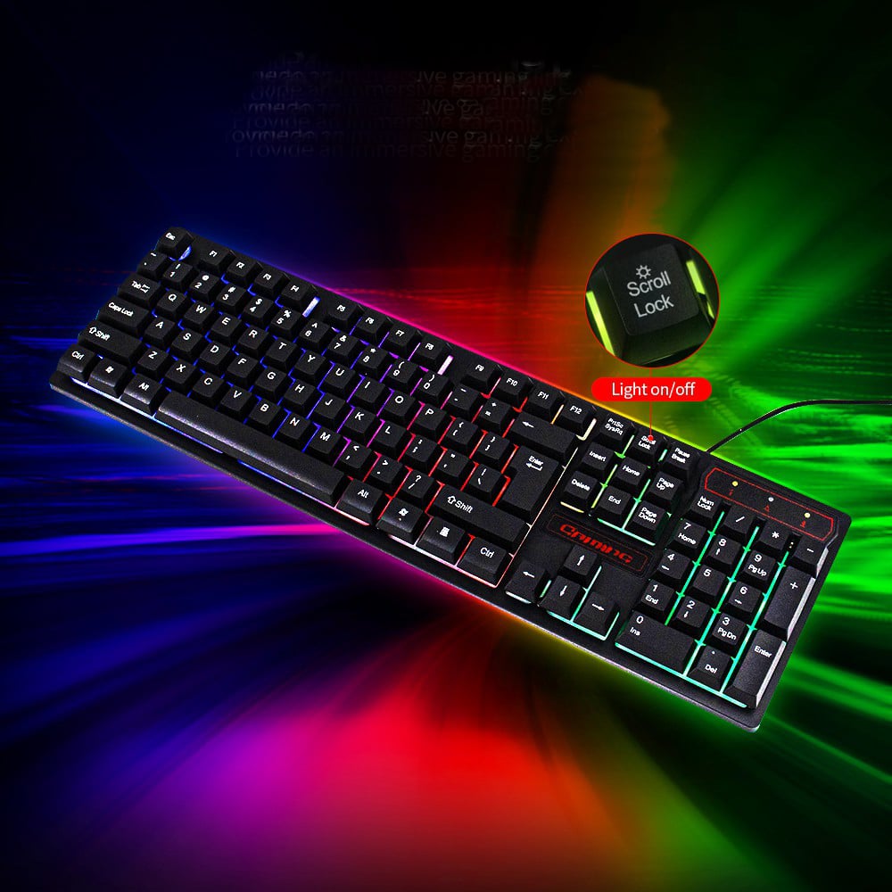 Gaming Tastatur med super cool LED belysning